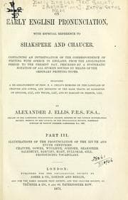 Tapa de On early English pronunciation