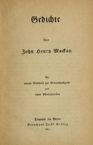 Tapa de Gesammelte Werke