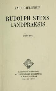 Tapa de Rudolph Stens landpraksis