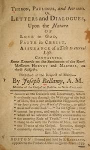 Tapa de Theron, Paulinus, and Aspasio, or, Letters and dialogues