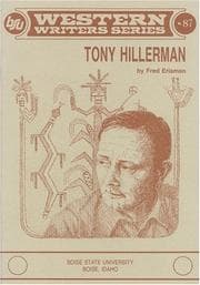 Tapa de Tony Hillerman