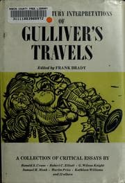Tapa de Twentieth century interpretations of Gulliver's travels