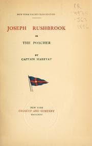 Tapa de Joseph Rushbrook
