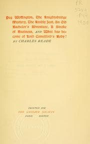 Tapa de Peg Woffington