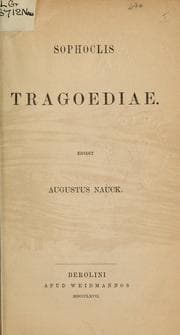 Tapa de Tragoediae