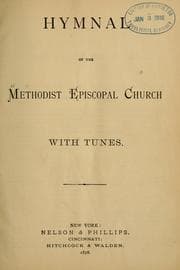 Tapa de Hymnal of the Methodist Episcopal Church