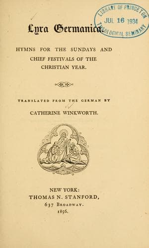 Tapa de Lyra Germanica