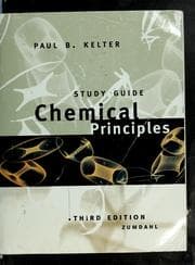 Tapa de Study guide, Chemical principles, third edition, Steven S. Zumdahl