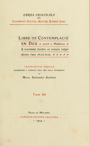 Tapa de Obres doctrinalis