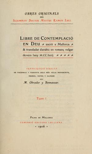 Tapa de Obres doctrinalis