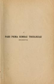 Tapa de Summae theologicae