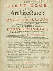 Tapa de The first book of architecture