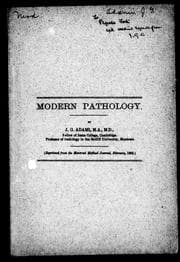 Tapa de Modern pathology