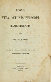Tapa de Vita Ottonis episcopi Bambergensis