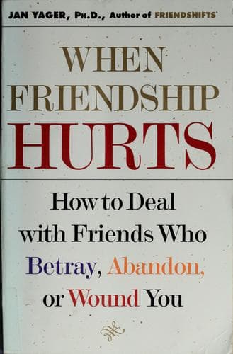 Tapa de When friendship hurts