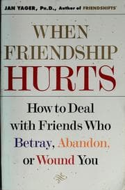 Tapa de When friendship hurts