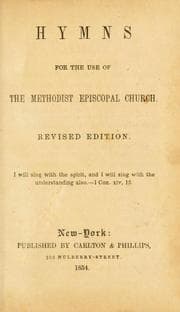 Tapa de Hymns for the use of the Methodist Episcopal Church