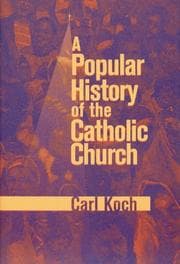Tapa de A popular history of the Catholic Church