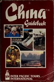 Tapa de The China guidebook