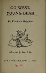 Tapa de Go West, young bear