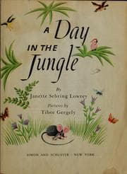 Tapa de A day in the jungle