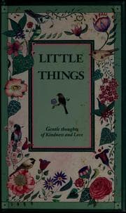 Tapa de Little things