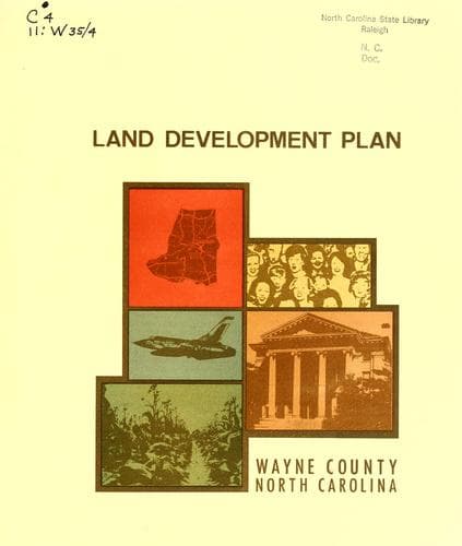 Tapa de Land development plan, Wayne County, North Carolina