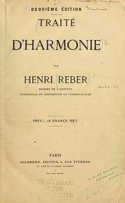 Tapa de Traité d'harmonie
