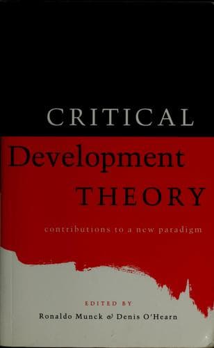 Tapa de Critical development theory