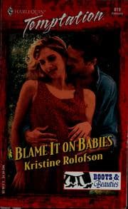 Tapa de Blame it on babies