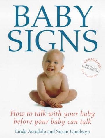 Tapa de Baby Signs