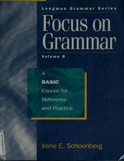 Tapa de Focus on grammar