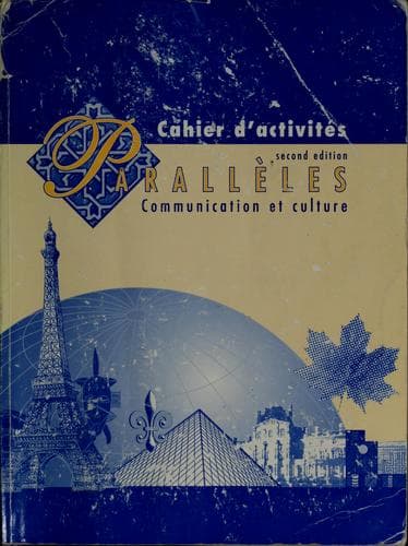 Tapa de Cahier d'activités Parallèles