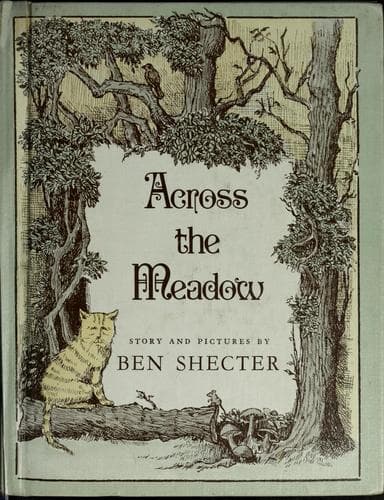 Tapa de Across the meadow