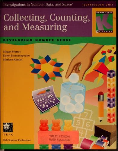 Tapa de Collecting, counting and measuring