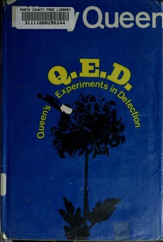 Tapa de Q.E.D.: Queen's experiments in detection