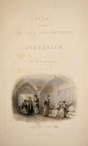 Tapa de Walks about the city and environs of Jerusalem