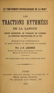 Tapa de Le traitement physiologique de la mort