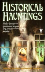 Tapa de Historical hauntings