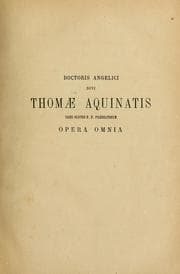 Tapa de Doctoris angelici divi Thomae Aquinatis ... opera omnia