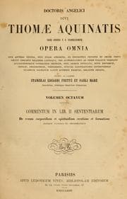 Tapa de Doctoris angelici divi Thomae Aquinatis ... opera omnia