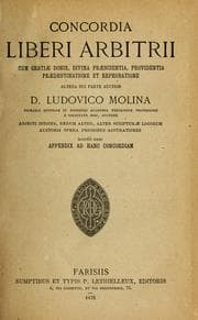 Tapa de Concordia liberi arbitrii cum gratiæ donis