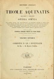 Tapa de Doctoris angelici divi Thomae Aquinatis ... opera omnia