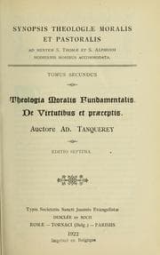 Tapa de Synopsis theologiae moralis et pastoralis