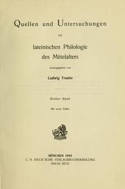 Tapa de Die Gedichte des Paulus Diaconus