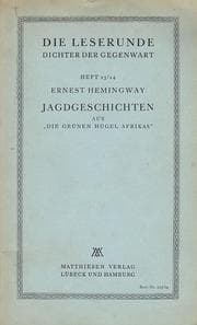 Tapa de Jagdgeschichten