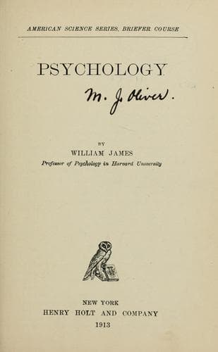 Tapa de Psychology