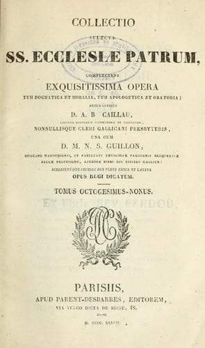 Tapa de [Omnia quae extant juxta Benedictinorum versionem]