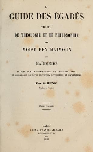 Tapa de Le guide des égarés