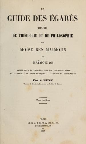 Tapa de Le guide des égarés